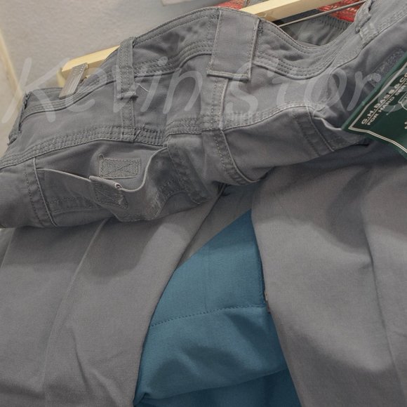 Gray NWT  Canvas Utility Pants for Men GH Bass - Picture 13 of 13